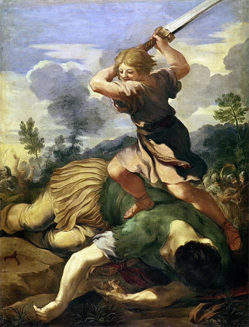Davide uccide Golia